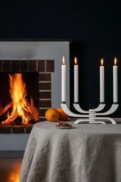 Design House Stockholm Candelabros De Navidad<Candelabro Nordic Light, 4 brazos, Blanco