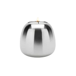 Stelton Candelabros<Candelabro Ora acero inoxidable, pequeño Plateado