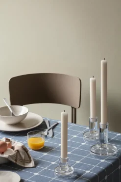 Broste Copenhagen Candelabro Petra, 14 cm Transparente