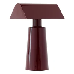 &Tradition Lámparas De Cama|Lámparas Portátiles<Caret MF1 portable Lámpara de mesa, Dark burgundy Rojo