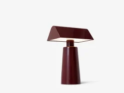&Tradition Lámparas De Cama|Lámparas Portátiles<Caret MF1 portable Lámpara de mesa, Dark burgundy Rojo