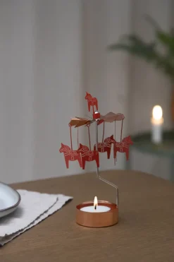 Pluto Design Decoración Navideña<Carrillón Dalahäst, Cobre- Rojo