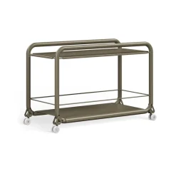 Lammhults Carrito con ruedas Tension, gris verdoso GrisVerde Sale
