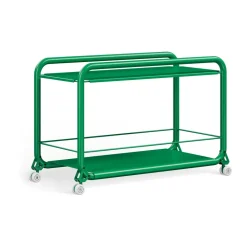 Lammhults Carrito con ruedas Tension, Verde
