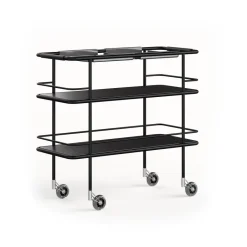 Lammhults Carritos Auxiliares<Carrito de servicio Cargo Support, Negro