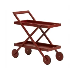 Design House Stockholm Carrito Exit, Rojo Discount