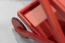Design House Stockholm Carrito Exit, Rojo Discount