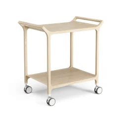 Swedese Carrito para servir Teatime, fresno lacado Beige