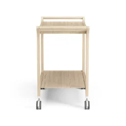 Swedese Carrito para servir Teatime, fresno lacado Beige