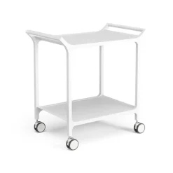 Swedese Carritos Auxiliares<Carrito para servir Teatime, fresno lacado Blanco