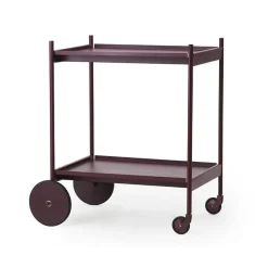 Normann Copenhagen Carrito Rul, Burdeos Rojo