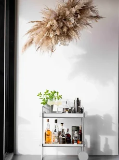 Zone Denmark Carro con ruedas A-Cocktail, Soft grey Gris Sale