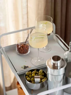 Zone Denmark Carro con ruedas A-Cocktail, Soft grey Gris Sale