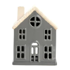 Lene Bjerre Decoración Navideña<Casa decorativa Hollia 18 cm, Dark grey Gris