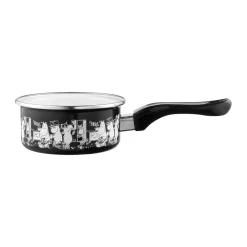 Muurla Cacerolas<Cazo esmaltado Mumin 1 L, Cocina Negro