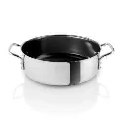 Eva Solo Sartenes De Saltear Y Sofreír<Cazuela cerámica Eva Trio Stainless Steel Slip-Let, 3,5 l PlateadoNegro