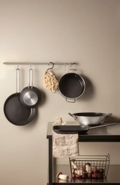 Eva Solo Sartenes De Saltear Y Sofreír<Cazuela cerámica Eva Trio Stainless Steel Slip-Let, 3,5 l PlateadoNegro