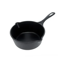Victoria Cacerolas<Cazuela de hierro fundido , previamente curada, 1,9 L Negro
