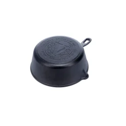 Victoria Cazuela de hierro fundido Ø22 cm, mate Negro Clearance