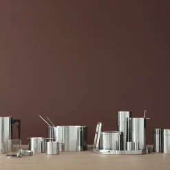 Stelton Cenicero AJ cylinda-line grande, inoxidable Plateado Online