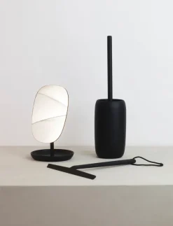Stelton Cepillo de inodoro Fjord, Black Negro