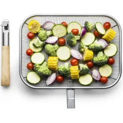 Sagaform Barbacoas<Cesta BBQ , acero inoxidable Plateado