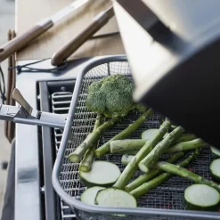 Sagaform Barbacoas<Cesta BBQ , acero inoxidable Plateado