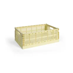 HAY Cestas De Almacenaje<Cesta Colour Crate L 34,5x53 cm, Light yellow Amarillo