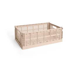 HAY Cesta Colour Crate L 34,5x53 cm, Powder Beige