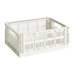 HAY Cestas De Almacenaje<Cesta Colour Crate M 26,5x34,5 cm, Off-white Blanco