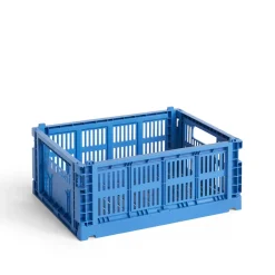 HAY Cestas De Almacenaje<Cesta Colour Crate M 26,5x34,5 cm, Electric blue Azul
