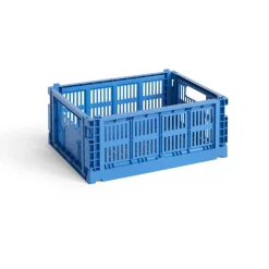 HAY Cestas De Almacenaje<Cesta Colour Crate M 26,5x34,5 cm, Electric blue Azul