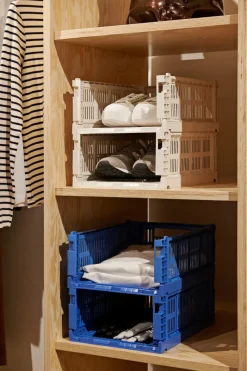 HAY Cestas De Almacenaje<Cesta Colour Crate M 26,5x34,5 cm, Electric blue Azul