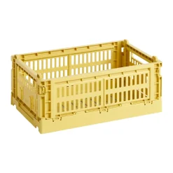 HAY Cestas De Almacenaje<Cesta Colour Crate S 17x26,5 cm, Dusty yellow Amarillo