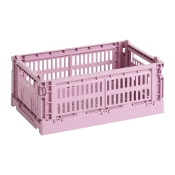 HAY Cestas De Almacenaje<Cesta Colour Crate S 17x26,5 cm, Dusty rose Rosa