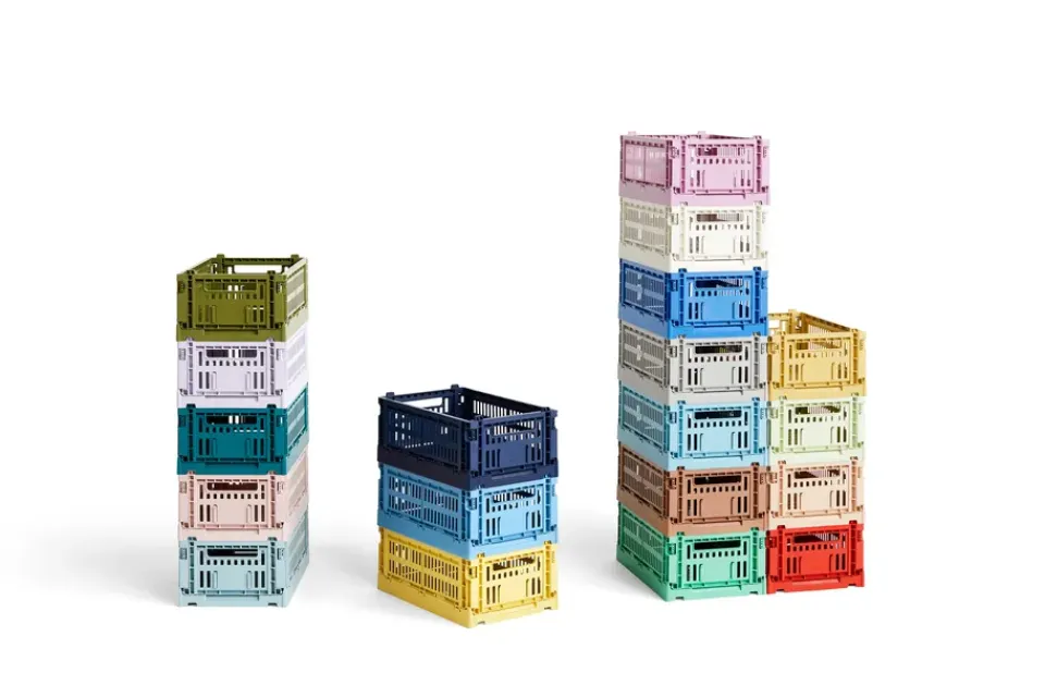 HAY Cestas De Almacenaje<Cesta Colour Crate S 17x26,5 cm, Dusty rose Rosa