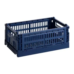 HAY Cestas De Almacenaje<Cesta Colour Crate S 17x26,5 cm, Dark blue Azul