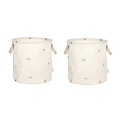 OYOY Almacenaje Infantil|Decoración Infantil<Cesta de almacenamiento Moira medium Ø32x32 cm 2 piezas., Multi