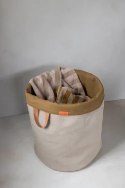 Mette Ditmer Cestos Para La Colada<Cesta de la ropa Sort It, Sand Beige