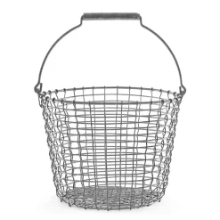KORBO Cesta Bucket 16, acero galvanizado Plateado Sale