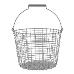 KORBO Cesta Bucket 16, acero resistente a los ácidos Plateado Hot