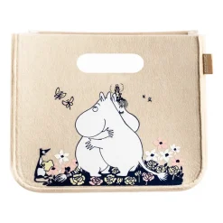 Muurla Almacenaje Infantil|Decoración Infantil<Cesta Mumin Hug 26x26 cm, Beige
