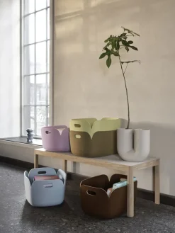 Muuto Cestas De Almacenaje<Cesta Restore, Brown Green VerdeMarrón