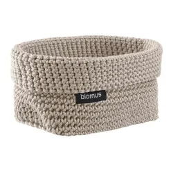 Blomus Cesta textil Tela M 10x15 cm, Moonbeam Beige New