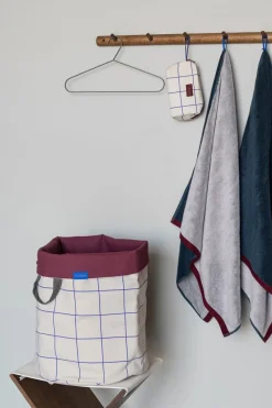 Mette Ditmer Cestos Para La Colada<Cesto de colada Mesh Ø40×50 cm, Cobalt-sand BeigeRojo