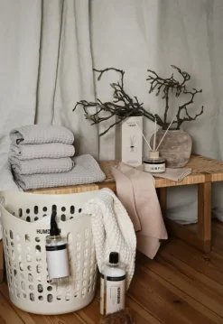 Humdakin Cesto de la ropa Ø39 cm, Beige Outlet