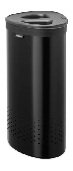 Brabantia Cestos Para La Colada<Cesto de lavandería selector 55 L, mate Negro