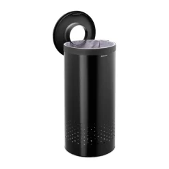 Brabantia Cestos Para La Colada<Cesto de lavandería tapa de plástico 35 L, mate Negro