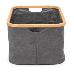 Brabantia Cestos Para La Colada<Cesto de ropa plegable 40 L, Pepper Black Negro