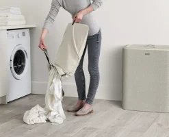 Joseph Joseph Cesto para ropa Tota Trio 90 L, Crudo Beige Outlet